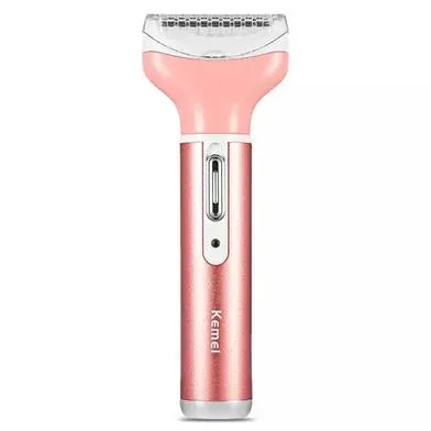 Kemei KM-6637 Multi-Functional 4 In 1 Rechargeable Women Body Shaver - Rokomari product